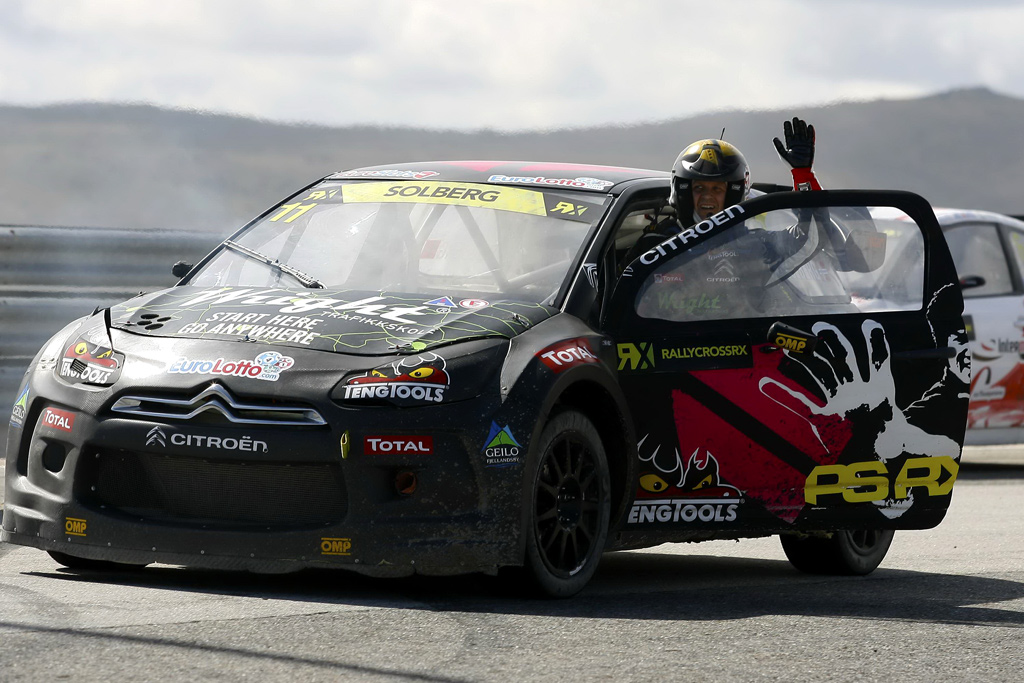 Petter Solberg er tidligere rallyverdensmester, men er nu skiftet til banesporten, hvor han kører rallycross internationalt – og Citroën DS3 Cup på Padborg Park.
(Foto: Citroën)